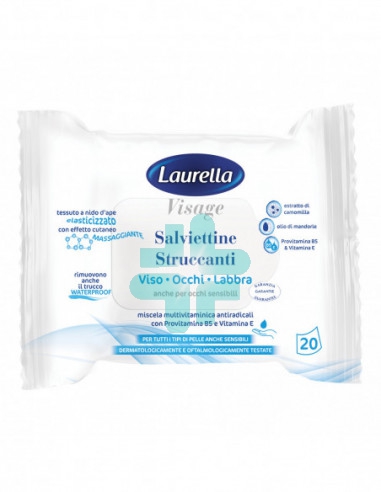 Laurella Visage Salviettine Struccanti 20