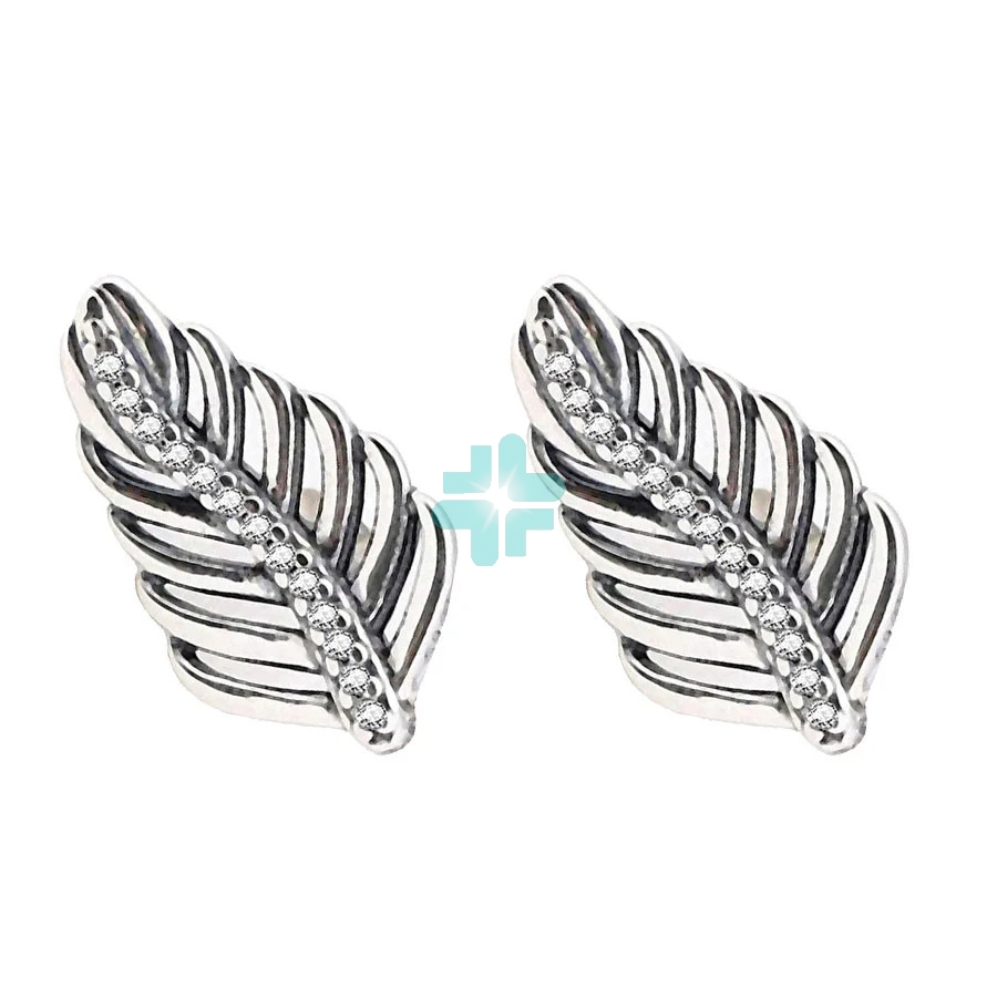 Bjt241 Orecchino Feather Style