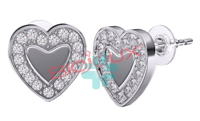 Bjt249 Orecchino Love Me Heart