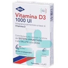 Vitamina D3 Ibsa 1000ui 30film