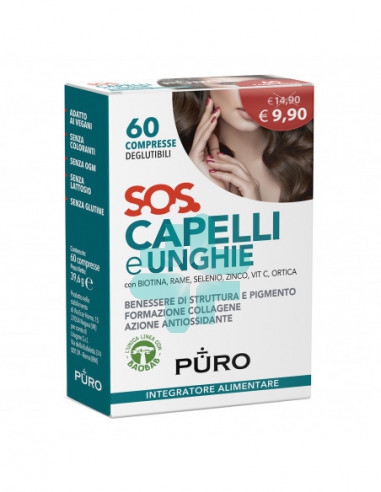 Puro Sos Capelli&unghie 60cpr