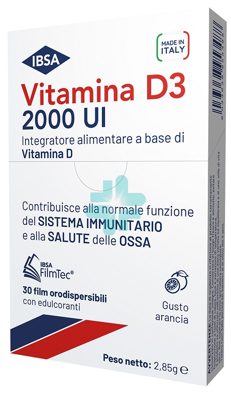 Vitamina D3 Ibsa 2000ui 30film