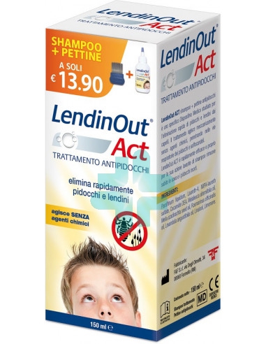 Lendinout Act Antipidocchi 150ml