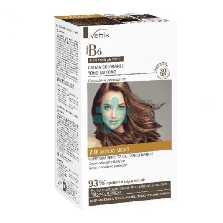 Vebix Phytamin Ph Color 7 0 Biondo Medio