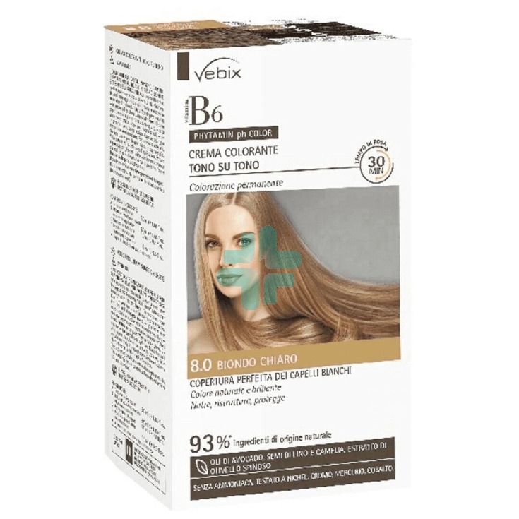 Vebix Phytamin Ph Color 8 0 Biondo Chiaro
