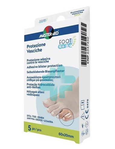 Master Aid Foot Care M-aid Vesciche Prot Dita 5pz