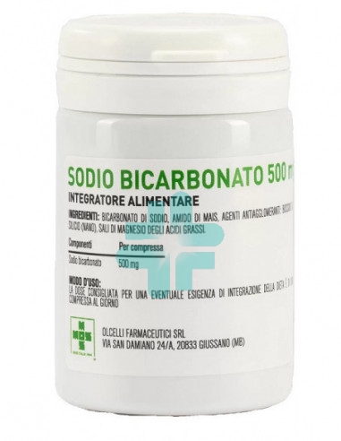 Olcelli Farmaceutici Sodio Bicarbonato 500mg 100cpr