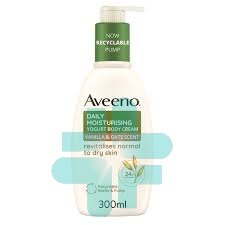 Aveeno Crema Corpo Yogurt Vaniglia&avena 300ml