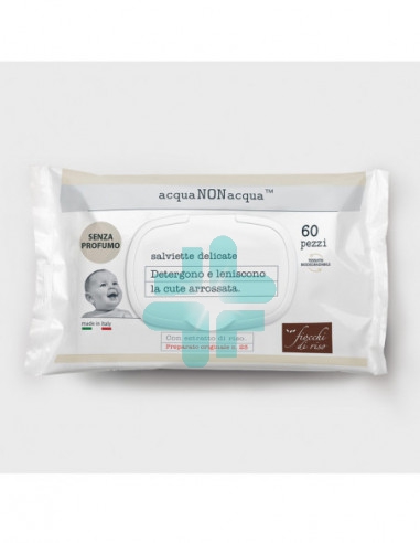Fiocchi Di Riso Acqua Non Acqua Senza Profumo 60 Salviette