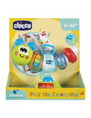 Chicco Gioco Baby senses Seggiolone Bruchino Ballerino