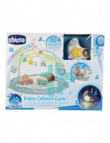 Chicco Gioco FirstDreams Enjoy Colors Playgym Blue