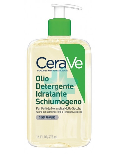 CERAVE OLIO DETERGENTE IDRATANTE SCHIUMOGENO