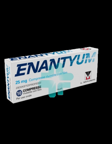 Enantyum A.menarini Ind.farm.riun. Enantyum*10cpr riv 25mg