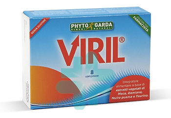 Phytogarda Rimedi Naturali Viril Benessere Vita di Coppia 8 Compresse