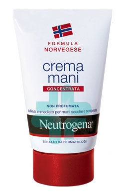 Neutrogena Linea Mani Crema Concentrata Nutriente Senza Profumo 75 ml