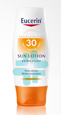 Eucerin Linea Solare Pelli Sensibili SPF30 Lozione Protettiva ExtraLeggera 150ml