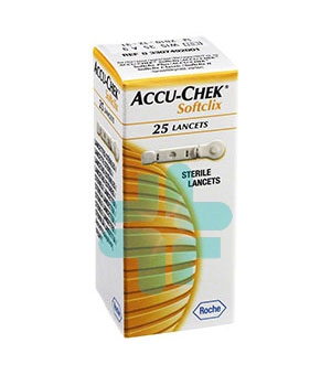 Accu-Chek Linea Controllo Glicemia SoftClix 25 Lancette Pungidito