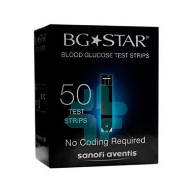 Sanofi Aventis Linea Controllo Glicemia BGStar 50 Strisce Reattive