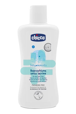 Chicco Linea Baby Moments Igiene del Bambino Bagnoschiuma Senza Lacrime 200 ml