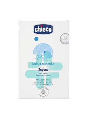 Chicco Linea Baby Moments Igiene e Cura del Bambino Sapone Solido Delicato 100 g