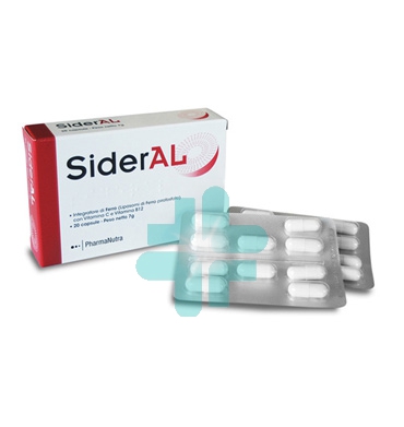 Pharmanutra Linea Vitamine Minerali SiderAl Ferro Liposomiale 20 Capsule
