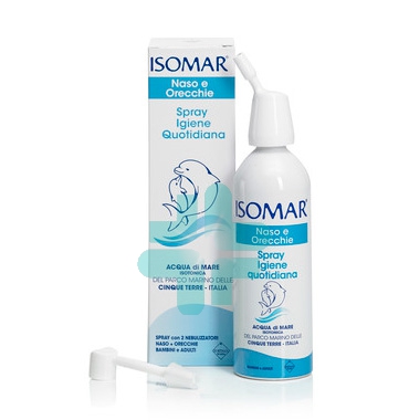 Isomar Linea Pulizia e Salute del Naso Acqua di Mare Igiene Quotidiana 100 ml