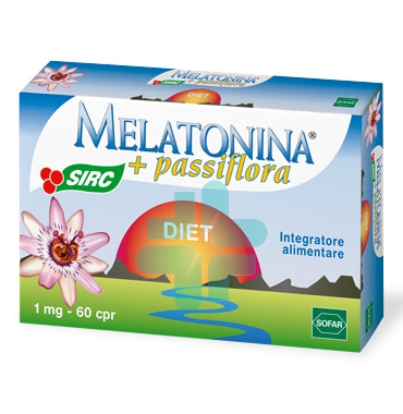 Sofar Linea Sonno e Relax Melatonina Diet Integratore Alimentare 60 Compresse