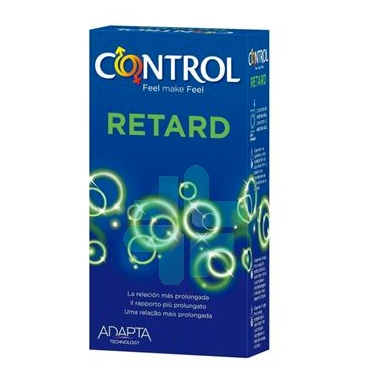 Control Linea Contraccezione Protezione 6 Profilattici Ritardanti Adapta Retard