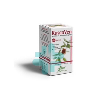 Aboca Integratori Linea Gambe e Microcircolo Ruscoven Plus 50 Opercoli