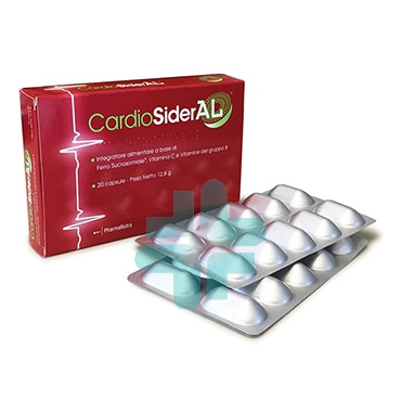Pharmanutra Linea Vitamine Minerali CardioSiderAl Ferro Liposomiale 20 Capsule