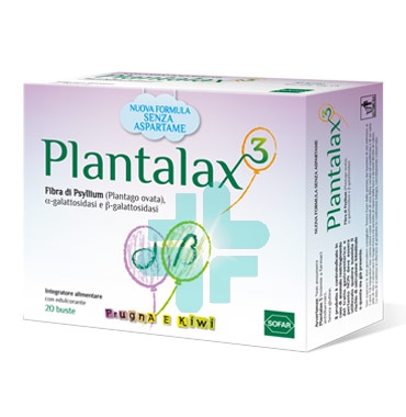 Sofar Linea Regolarit Intestinale Plantalax3 Integratore 20 Bustine Gusto Prugn