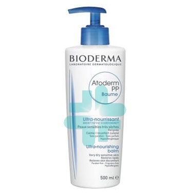 Bioderma Linea Pelli Secche Atoderm PP Baume Crema Emolliente Lenitiva 500 ml