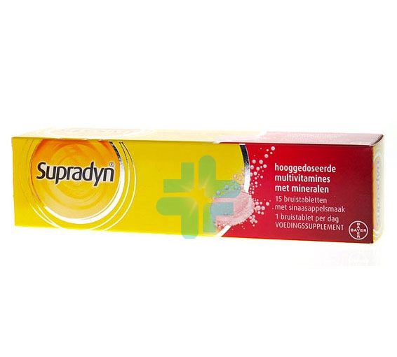 Supradyn Linea Vitamine Minerali Ricarica Integratore 15 Compresse Effervescenti