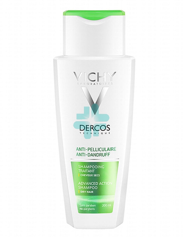 Dercos Linea Equilibrante Shampoo Anti-Forfora Trattante Capelli Secchi 200 ml