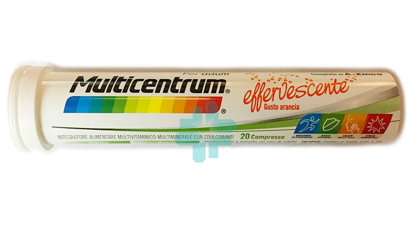 Multicentrum Linea Vitamine Minerali Integratore 20 Compresse Effervescenti