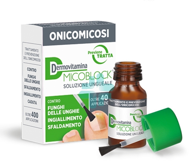 Dermovitamina Onicomicosi Micoblock 3 in 1 Soluzione Ungueale 7 ml