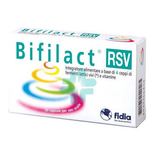 Bifilact RSV Integratore Fermenti 30 Capsule