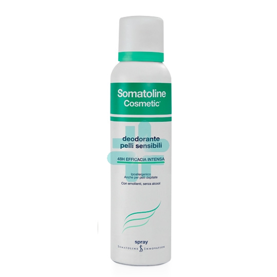 Somatoline Cosmetic Linea Deodorante Pelli Sensibili Spray 150 ml Offerta Spec