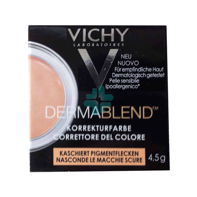 Vichy Make-up Linea Dermablend Correttore del Colore Elevata Coprenza Albicocca