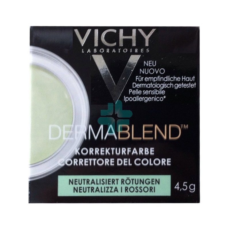 Vichy Make-up Linea Dermablend Correttore del Colore Elevata Coprenza Verde