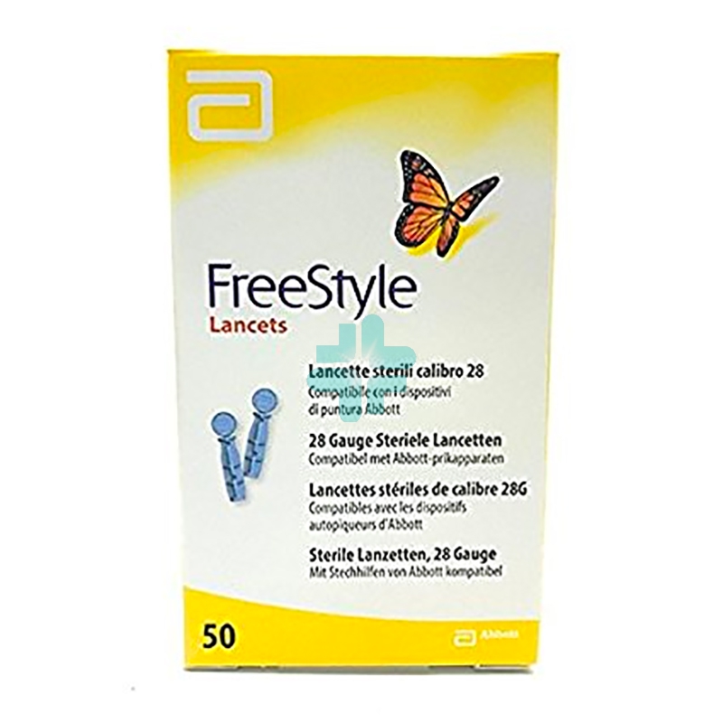 Abbott Diabetes Care Linea Dispositivi Medici Freestyle Glicemia 50 Lancette