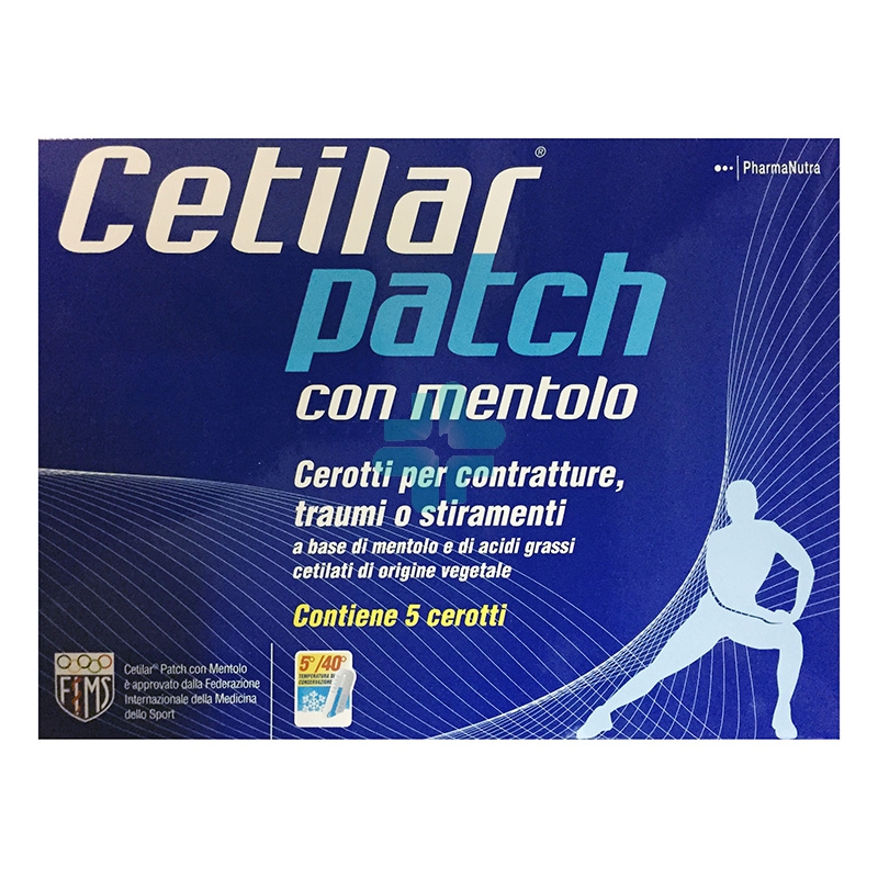 Pharmanutra Linea Dolori e Traumi Cetilar Patch 5 CerottiArticolationi Mentolo