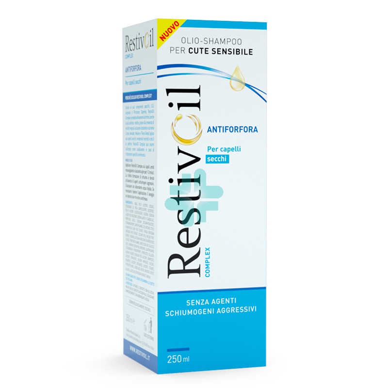 RestivOil Linea Anti-Forfora Complex Olio Shampoo Nutritivo Capelli Secchi 250ml