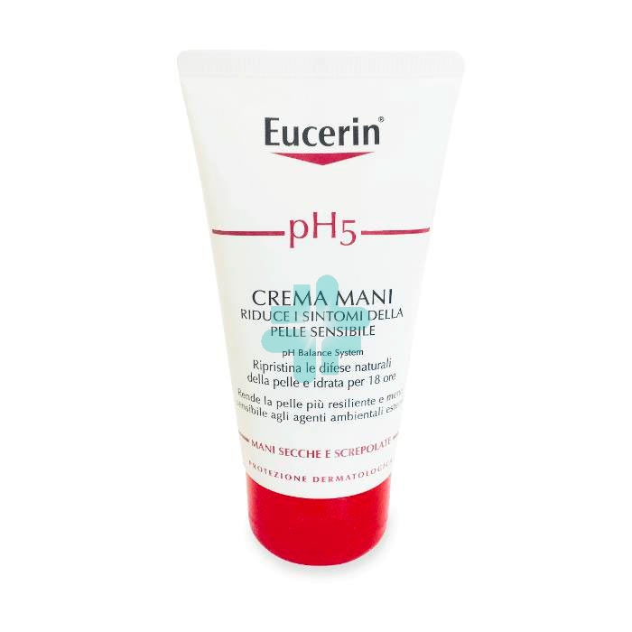 Eucerin Linea pH5 Crema Mani Idratante Delicata Pelle Sensibile 75 ml