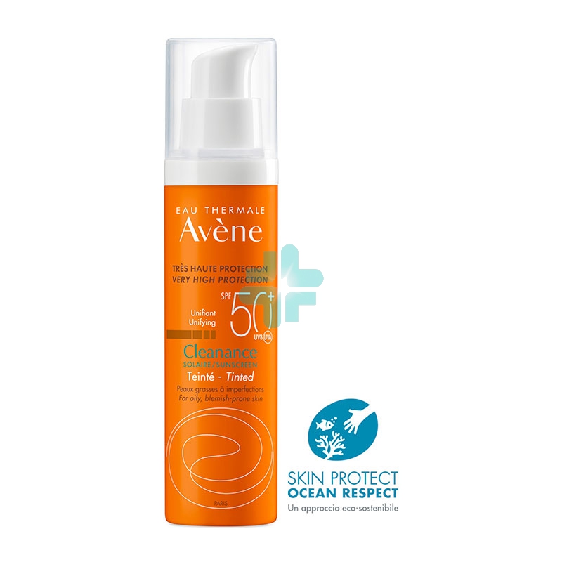 Avene Linea Cleanance Solare Colorato Spf 50+ 50 ml
